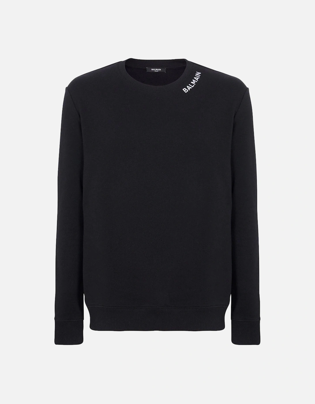 Stitch Collar Sweatshirt Black, 8 of 7