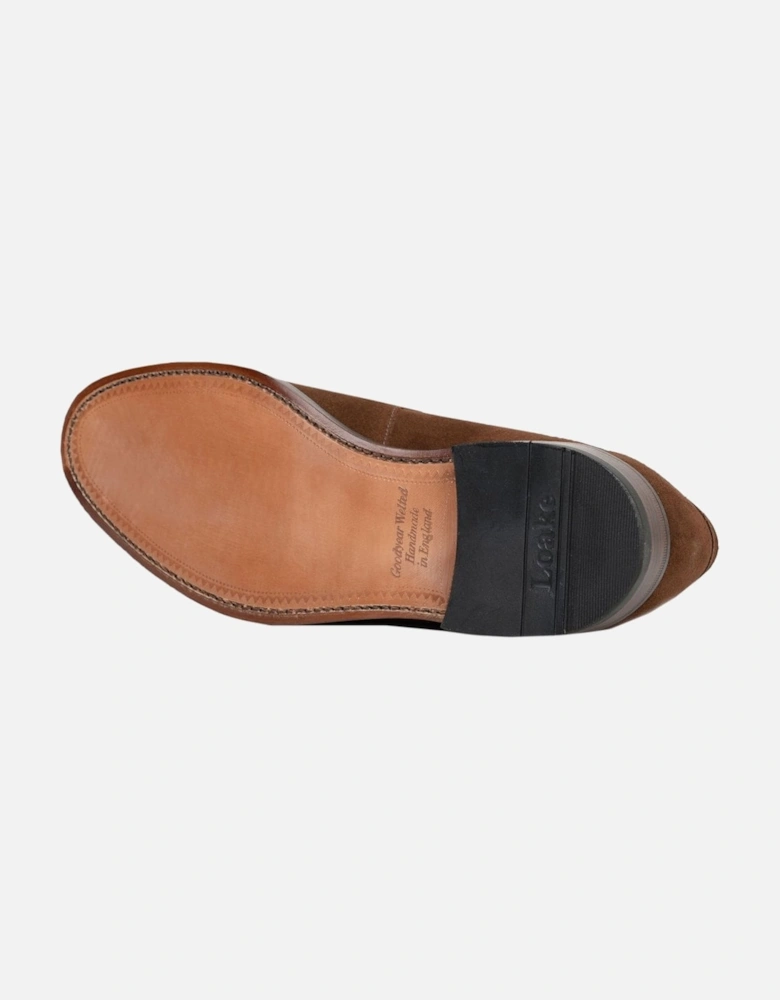 Imperial Mens Suede Penny Loafers