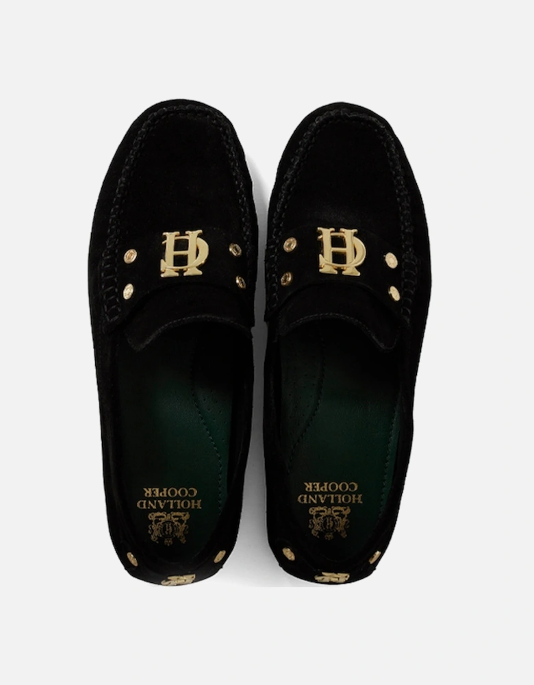 The Driving Loafer Black