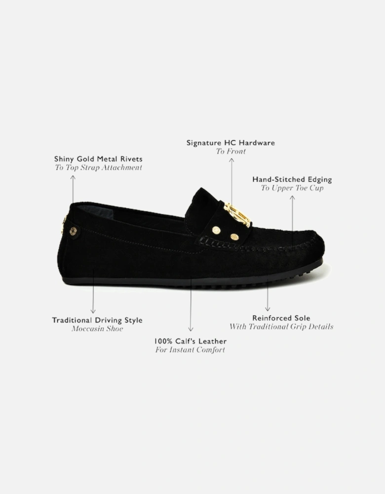 The Driving Loafer Black