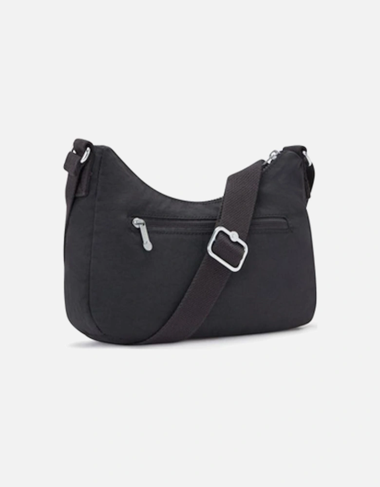 Ayda Zipped Shoulder Bag Black Noir