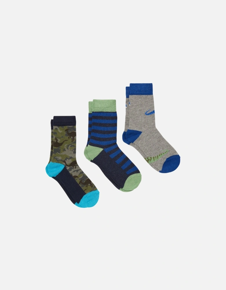 Brilliant Bamboo Socks Dino Camo