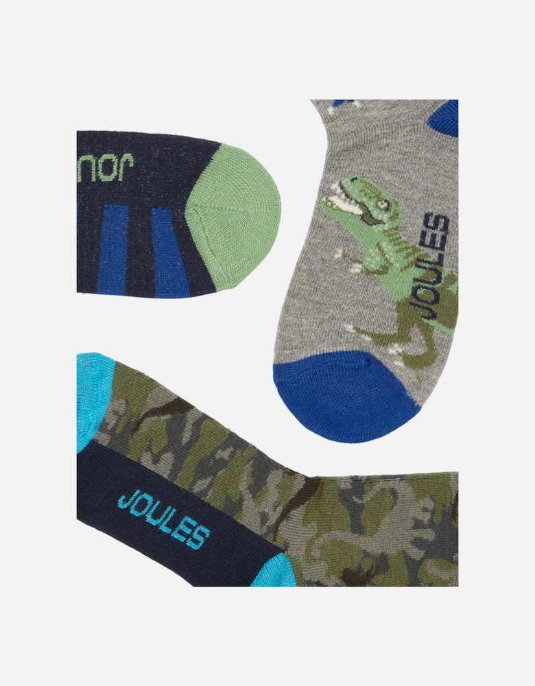 Brilliant Bamboo Socks Dino Camo