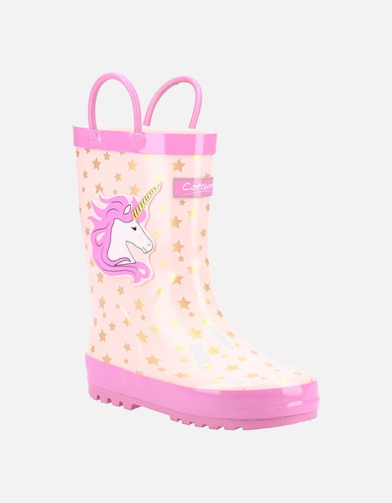 Children's Waterproof Puddle Boot Unicorn