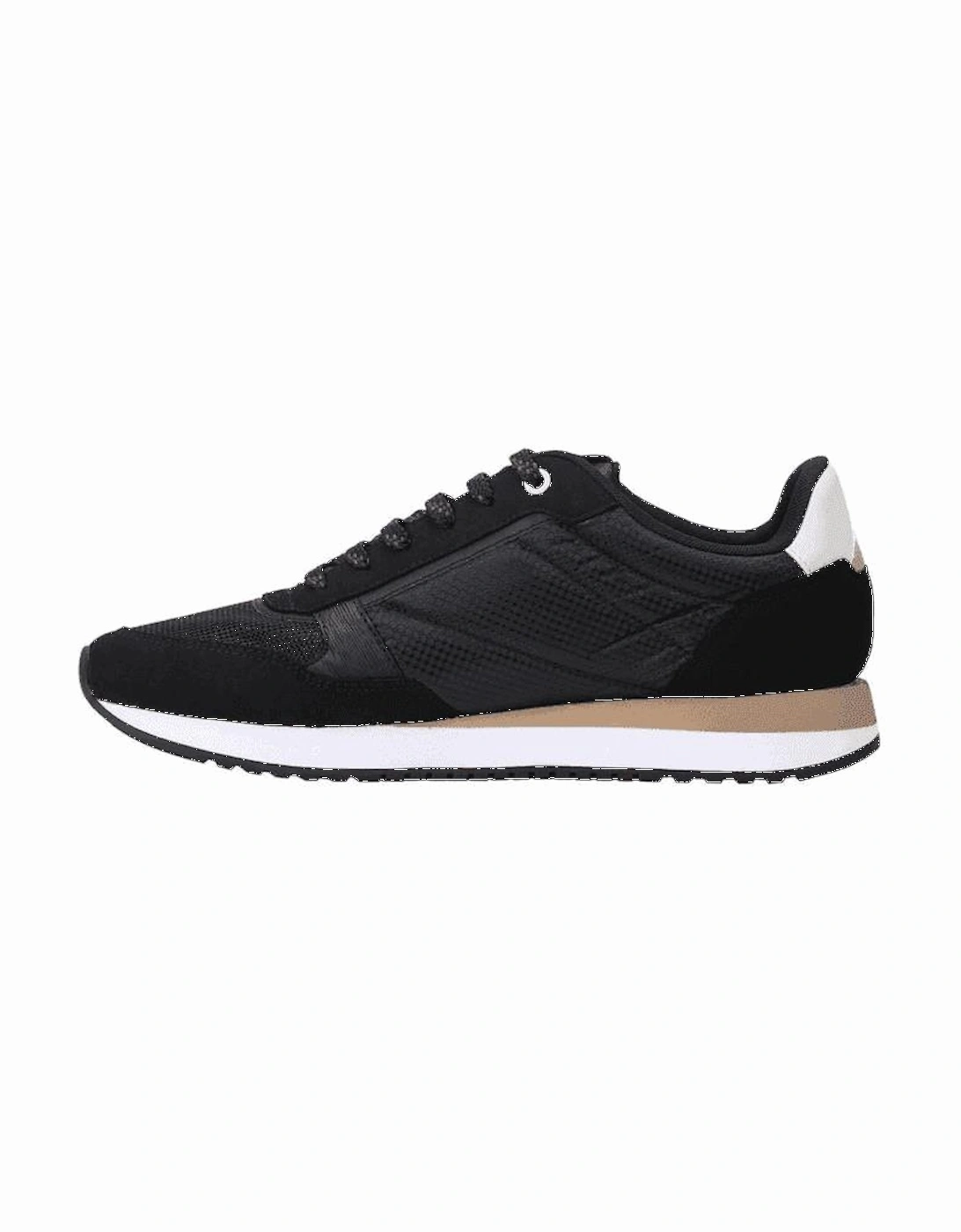 Kai_Runn Leather Black Sneaker/Trainer