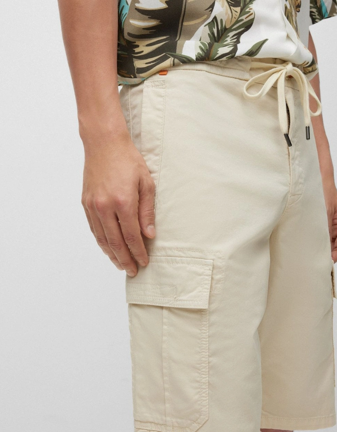 Orange Sisla 2 Mens Cargo Shorts