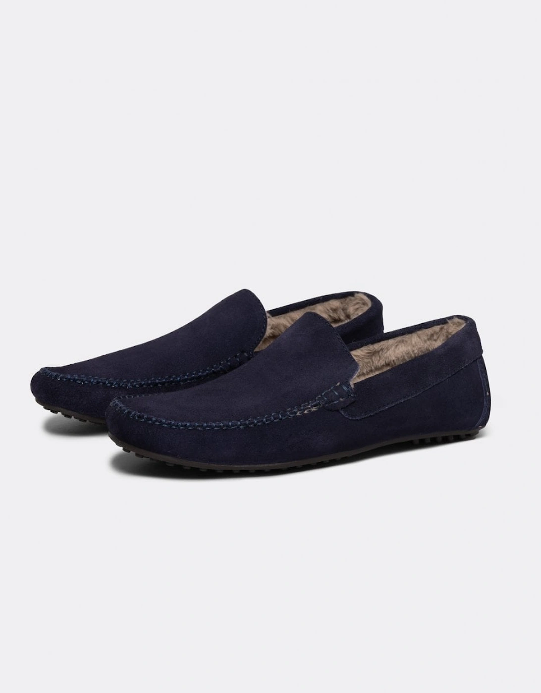 Landa Mens Moccasin Slippers, 7 of 6