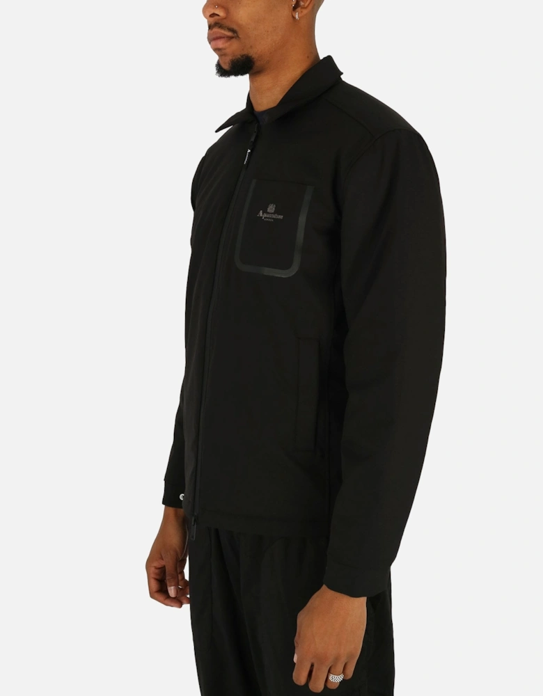 Active Padded Black Coach Jacket