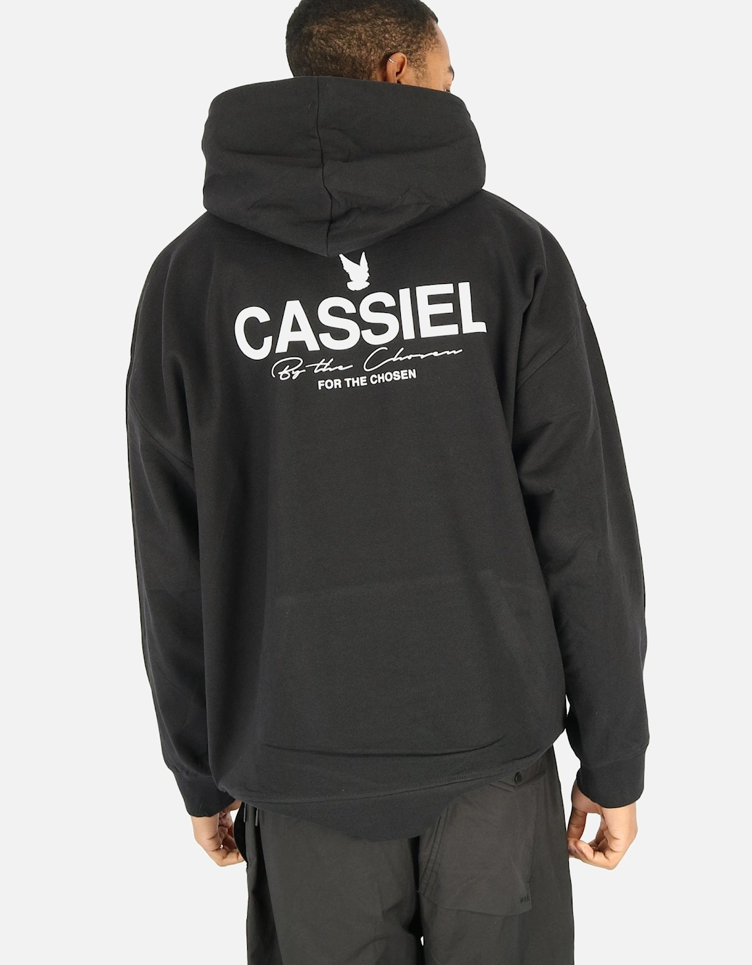 For The Chosen Pullover Hooded Black Sweatshirt, 5 of 4