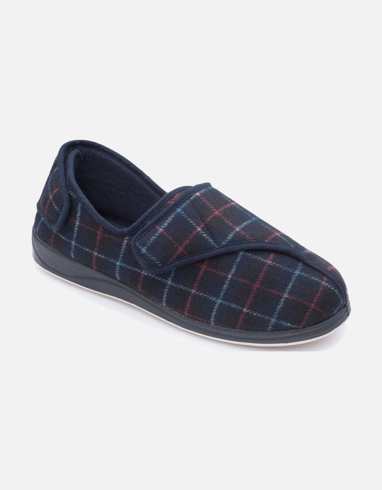 Phillip 500 Mens Plaid Slippers