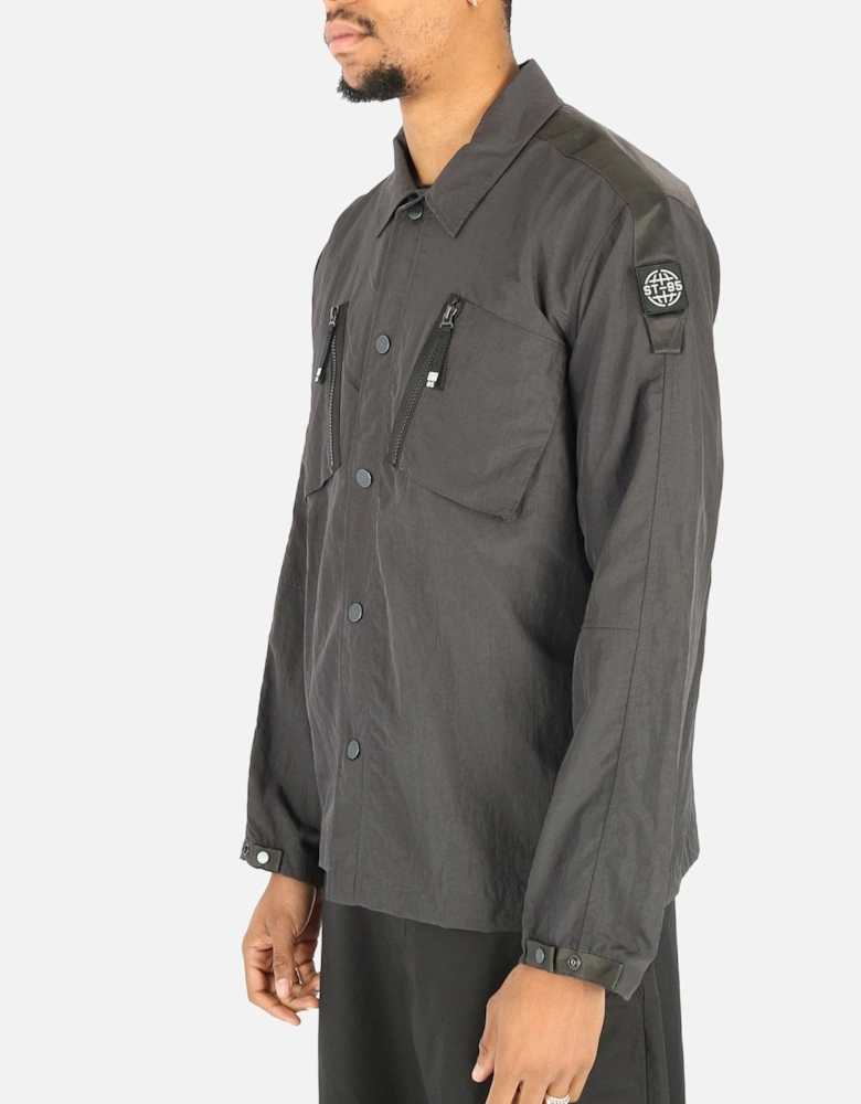 JP-8 Grey Overshirt Jacket