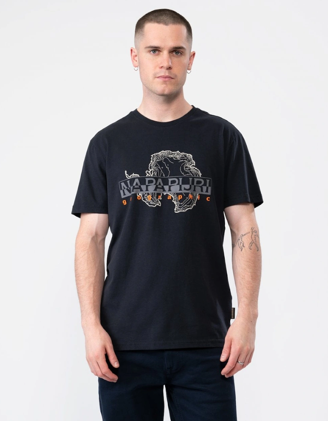S-Iceberg Mens Graphic Print T-Shirt, 5 of 4