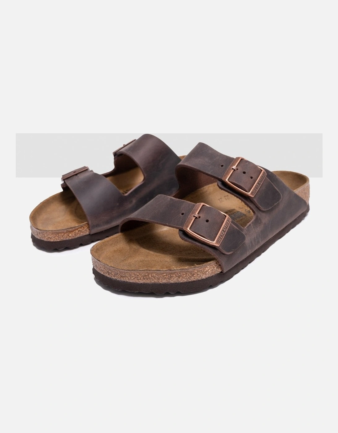 Oiled Leather LEOI Unisex Sandals, 7 of 6
