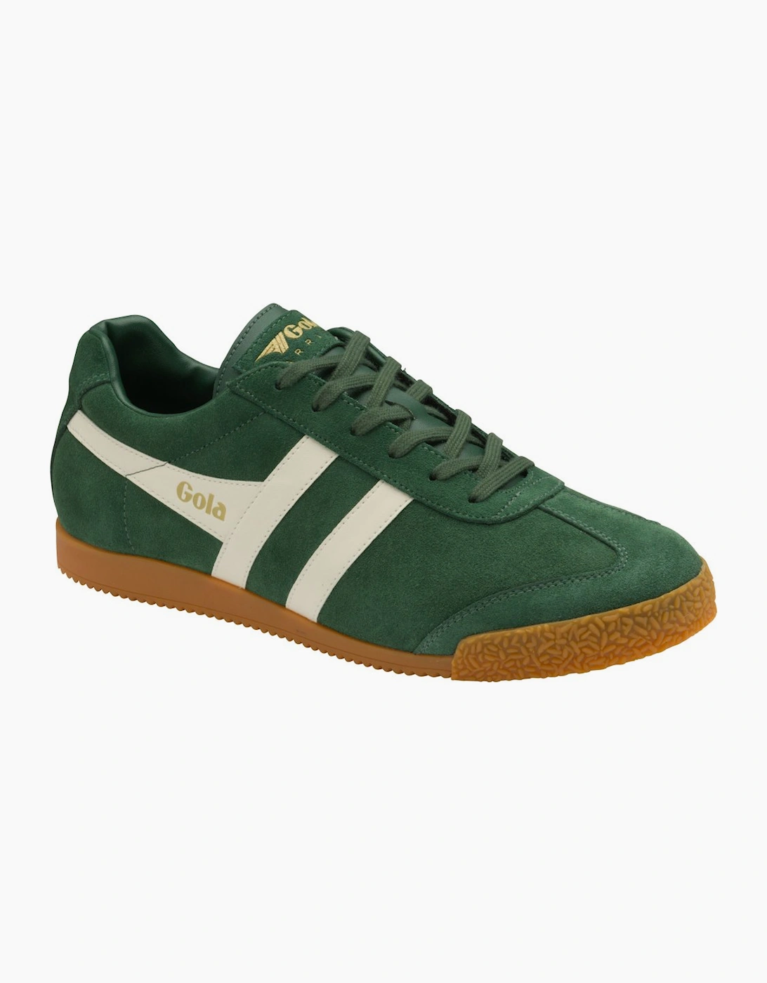Gola Men's Green Harrier Suede Casual Trainers - : Size 9