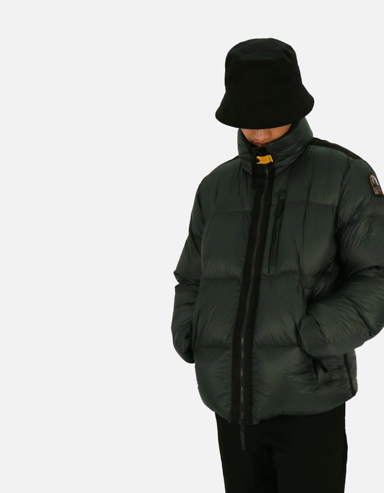 Maudit Quilted Down Green Jacket