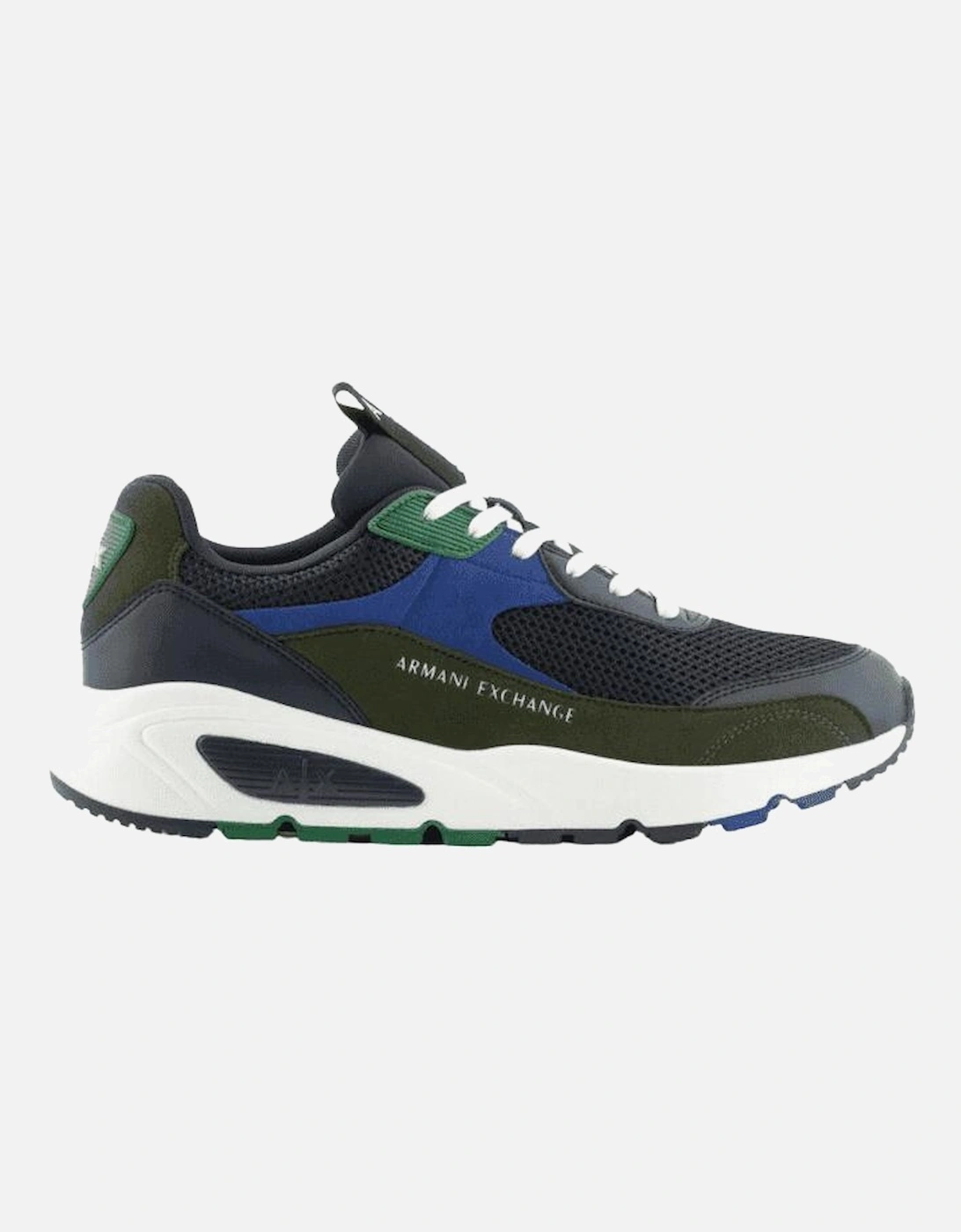 Green/Blue Mesh Sneaker Trainer, 4 of 3