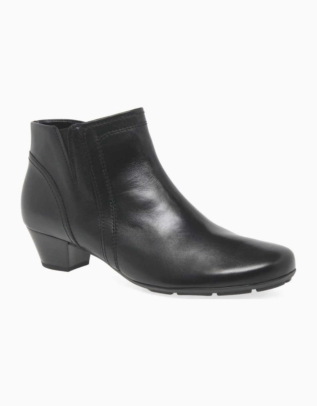 Gabor Women's Black Heritage Ankle Boots - Size: 5