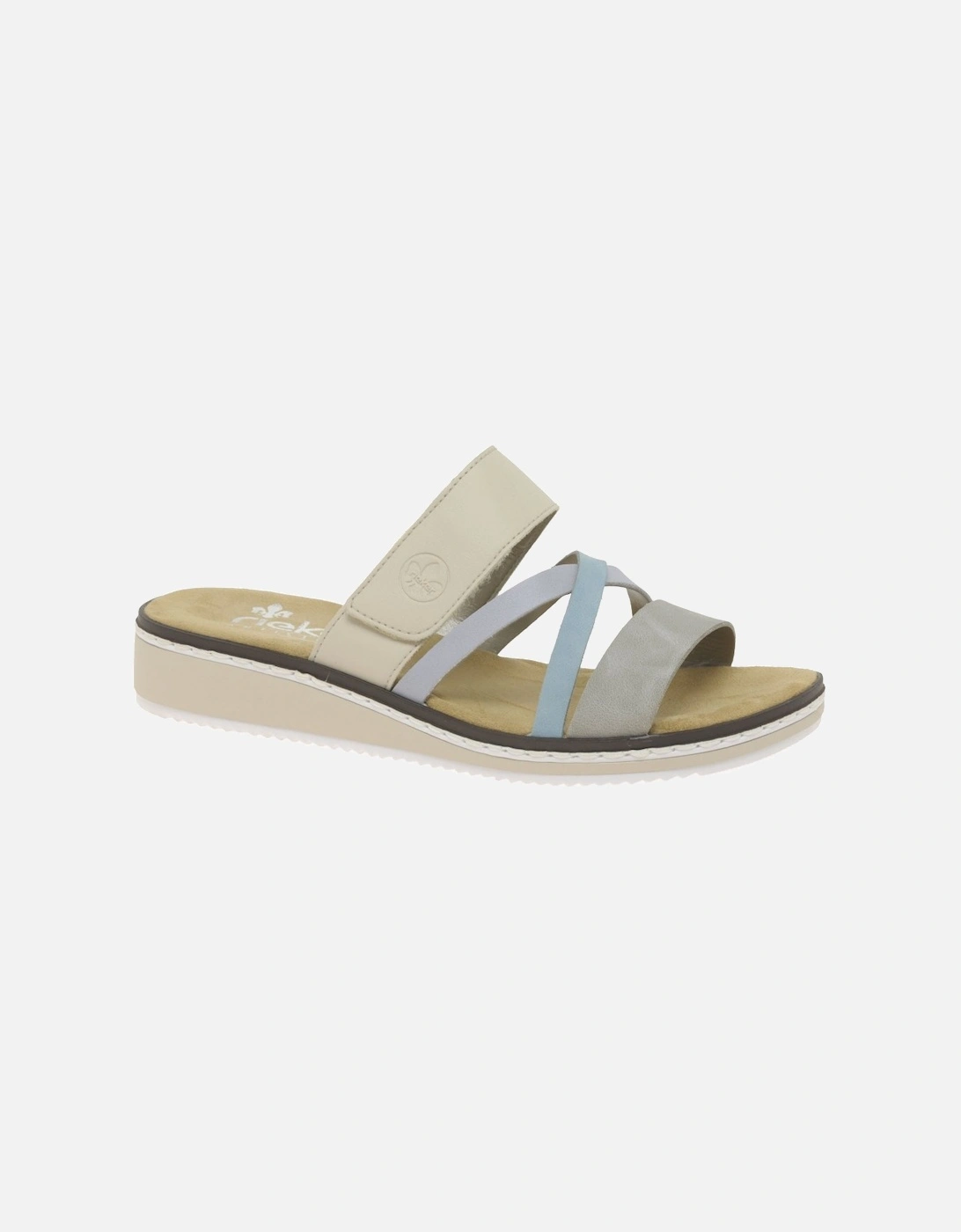 Faye Womens Low Wedge Sandals, 6 of 5