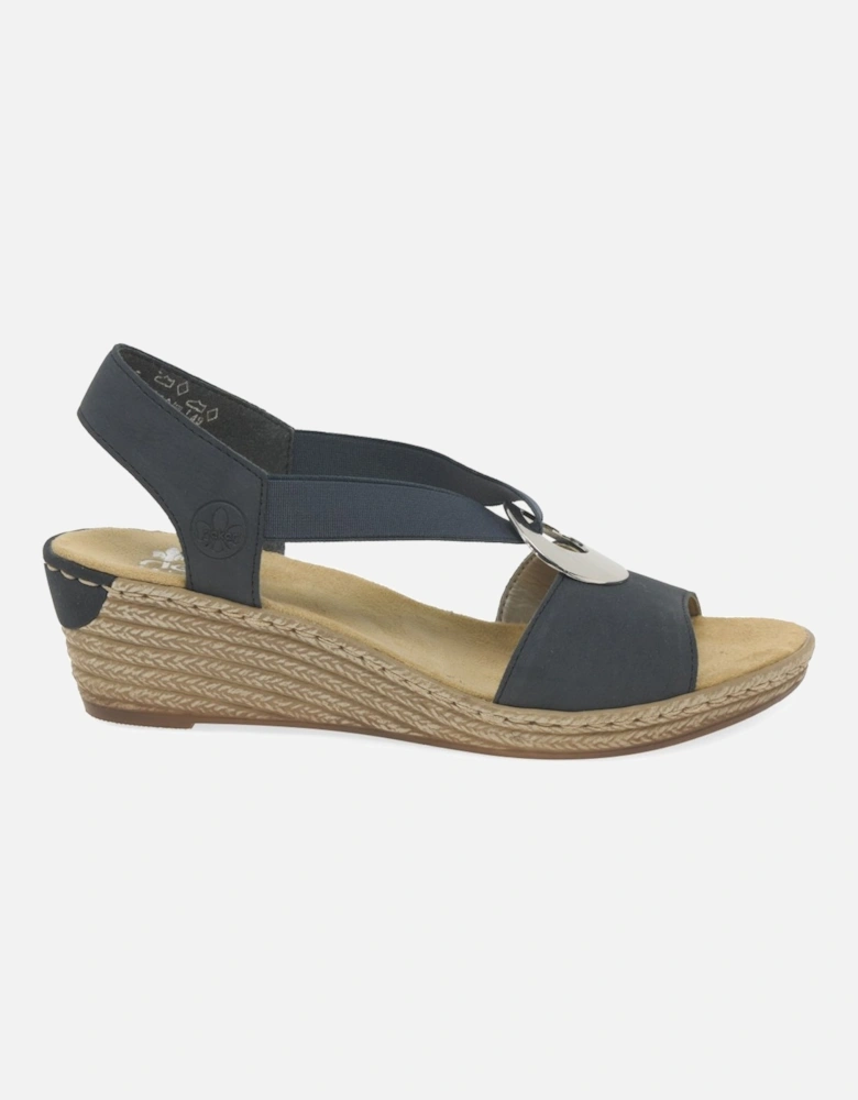 Alula Womens Wedge Heel Sandals