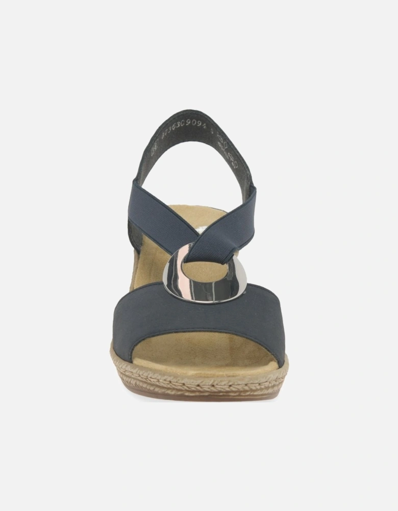 Alula Womens Wedge Heel Sandals