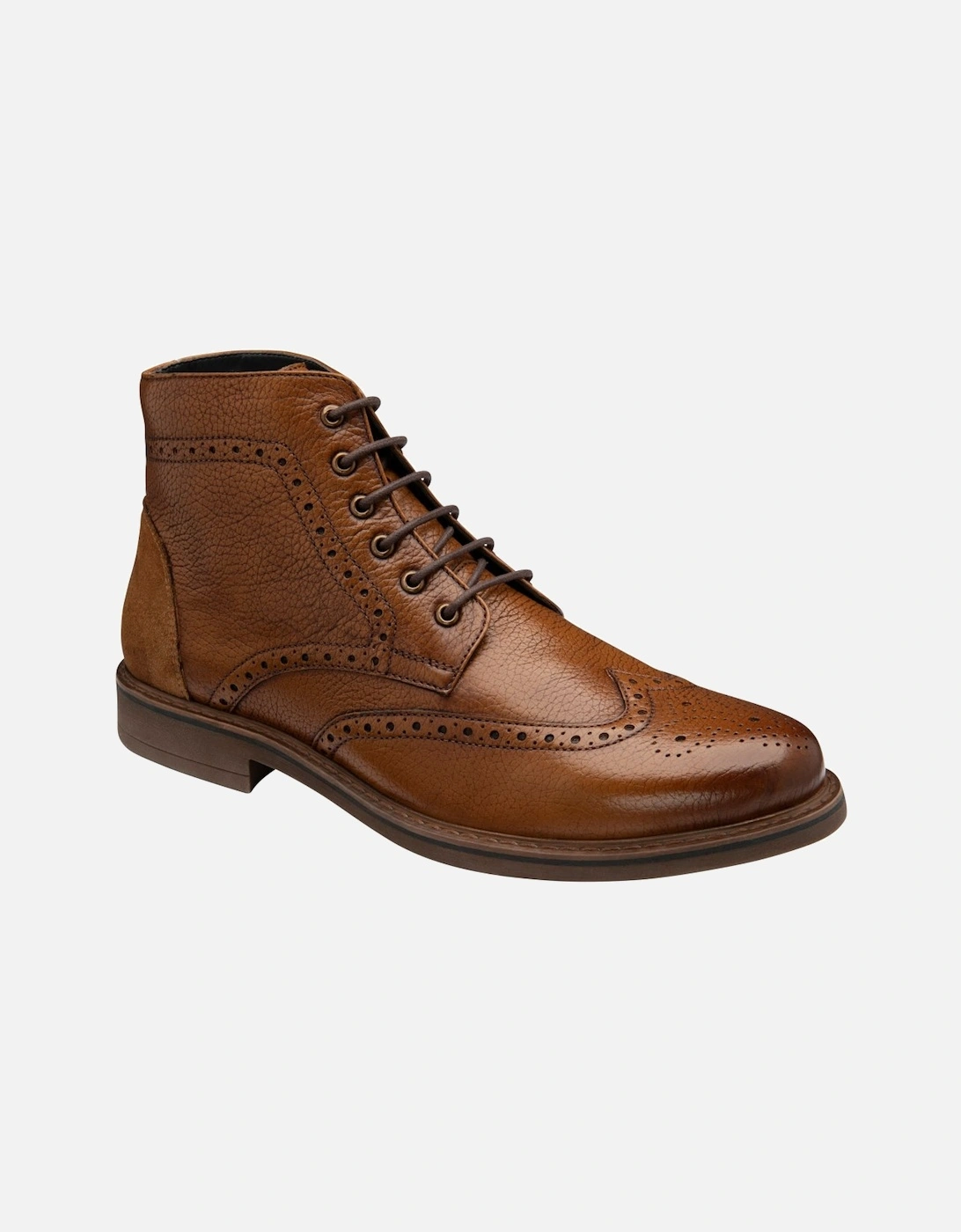 Magnus Mens Brogue Boots, 5 of 4