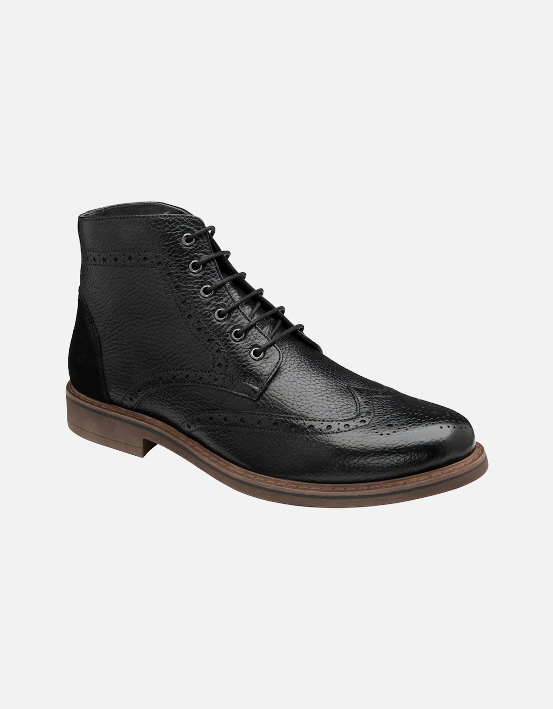 Magnus Mens Brogue Boots, 5 of 4