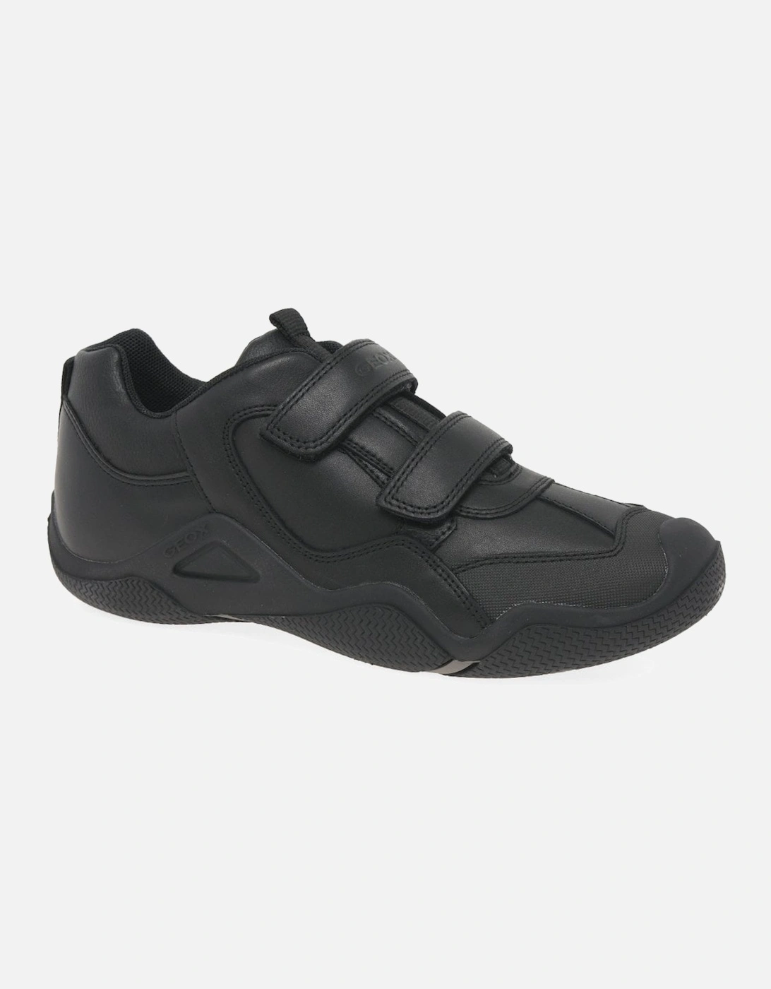 Junior Wade Boys Rip Tape School Shoes, 7 of 6