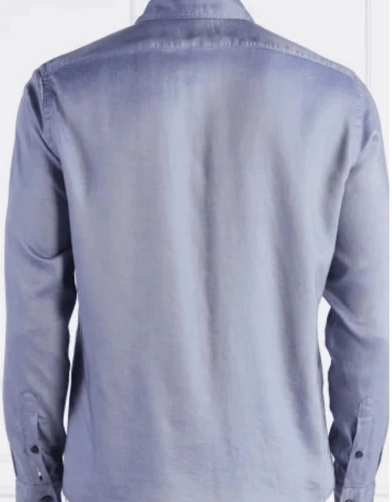 S-Liam Regular Fit Long Sleeve Blue Shirt