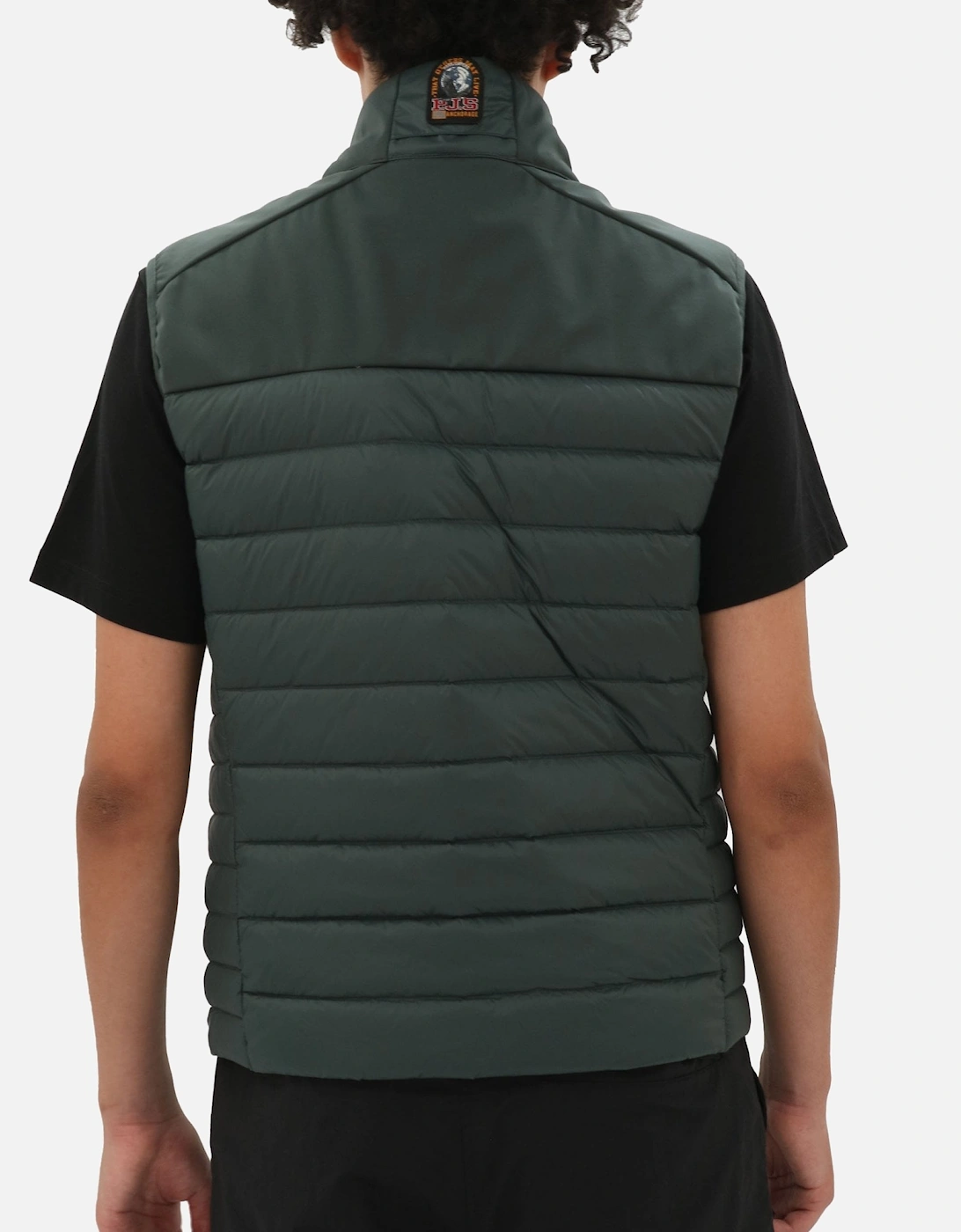 Korey Quilted Green Gilet