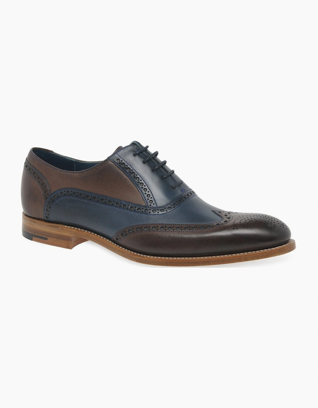 Barker Men's Valiant Mens Formal Brogues - Brown - Size: 8.5