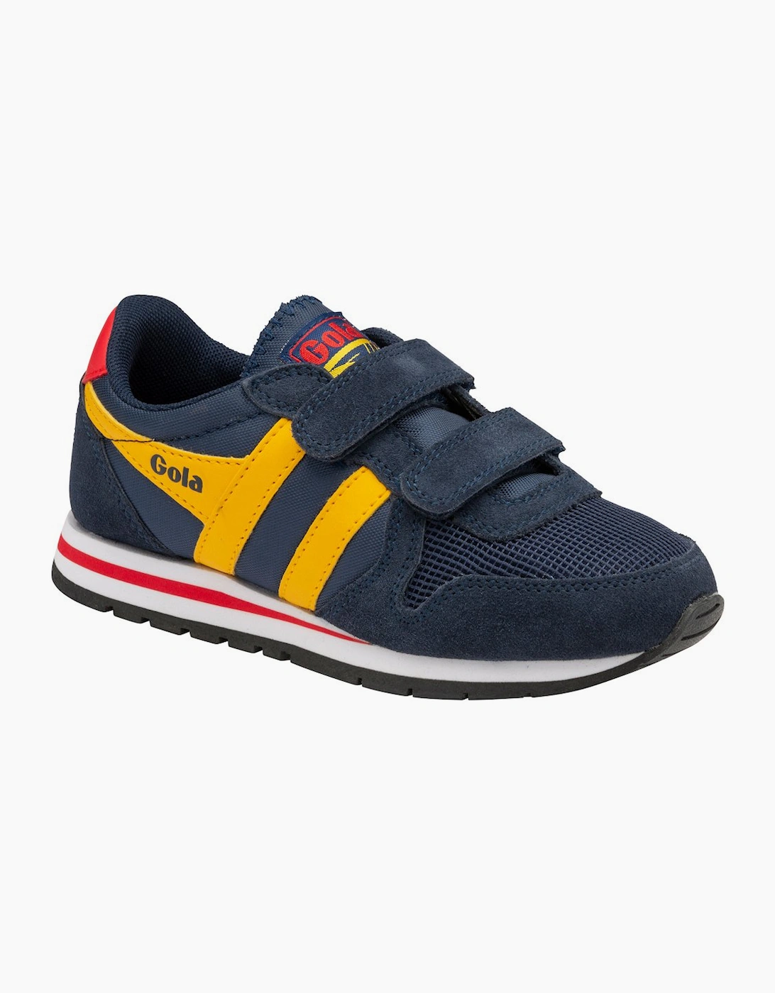 Gola Boys Navy 'S Daytona Strap Trainers - Size: 10 Years/10 Kids