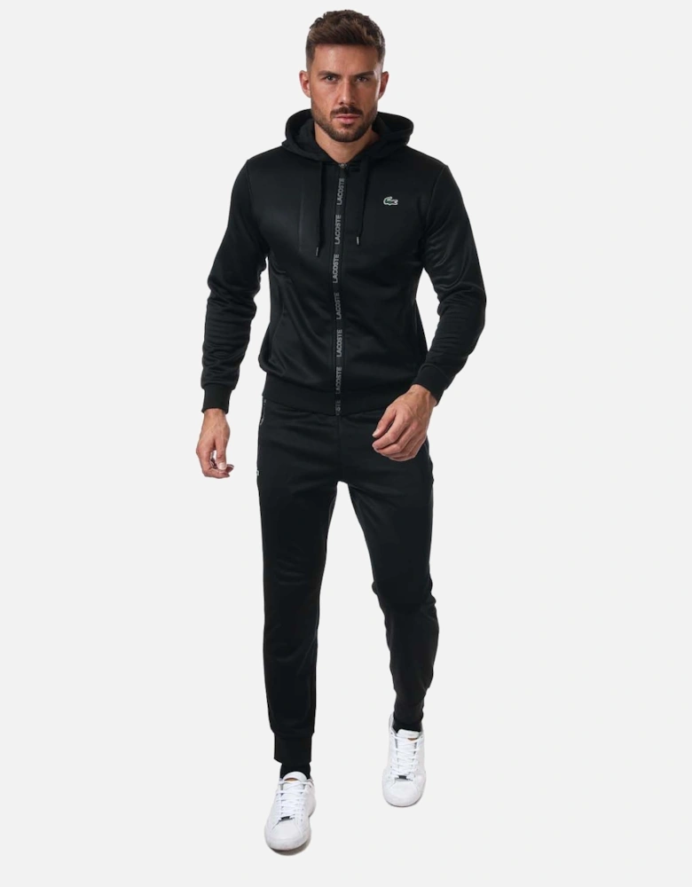 Mens Classic Fit Solid Zip Hoody