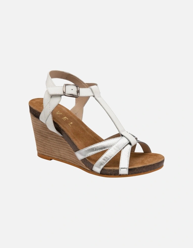 Anya Womens Wedge Sandals