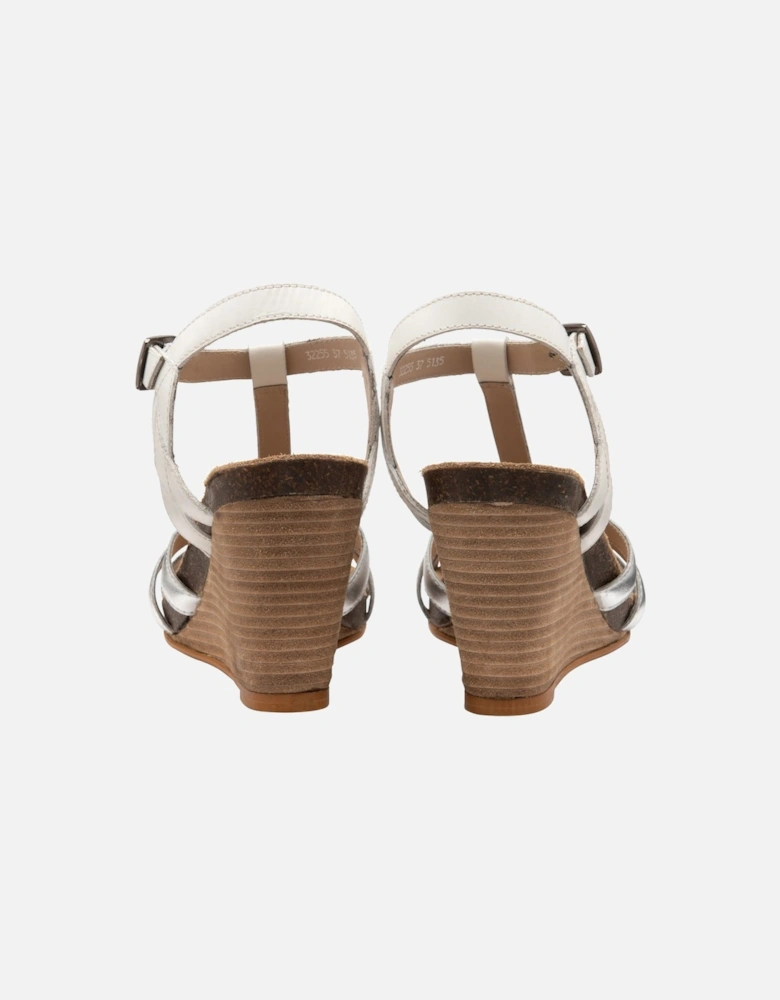 Anya Womens Wedge Sandals