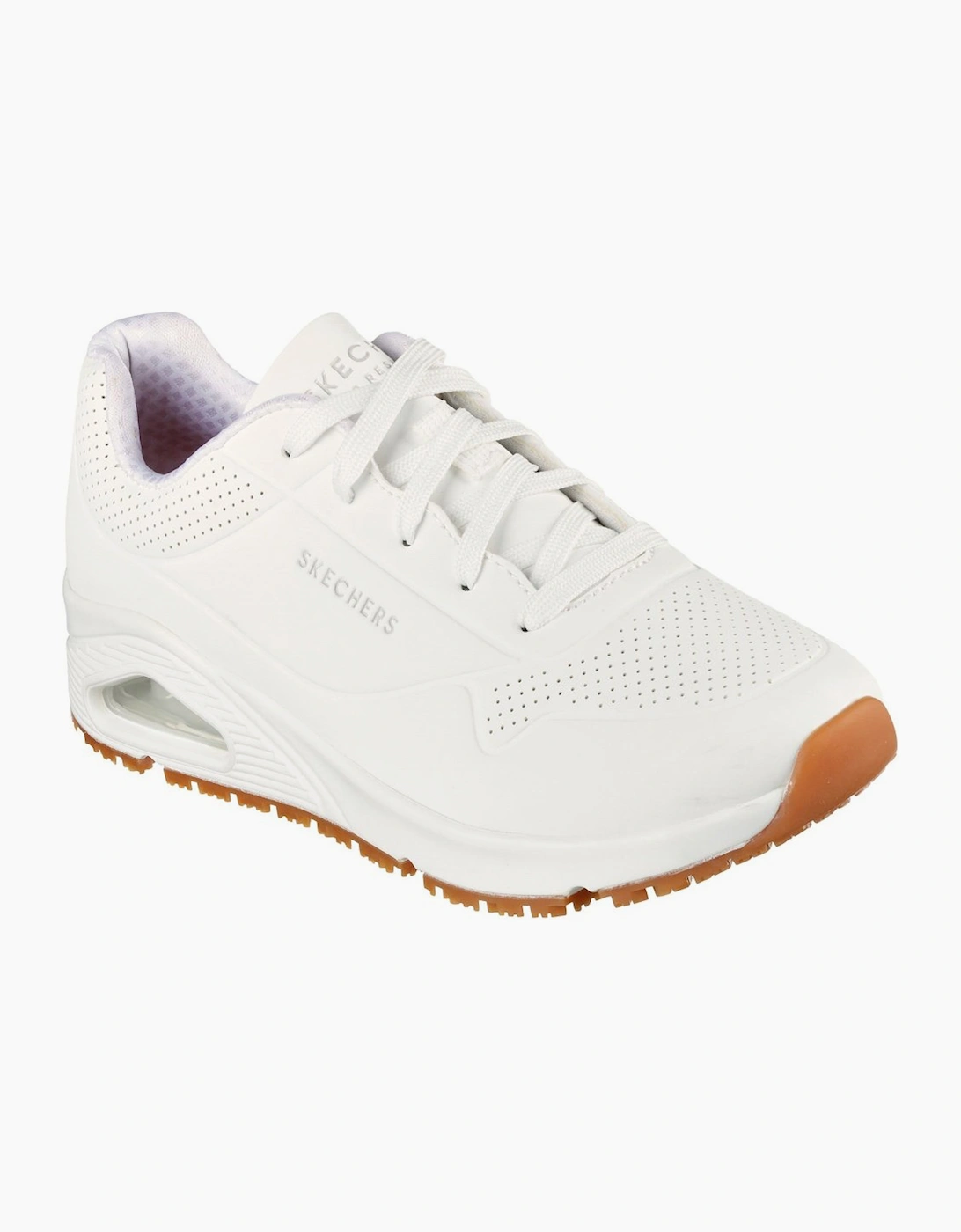 Skechers Women's Relaxed Fit: Uno SR Womens Safety Trainers - White - Size: 6