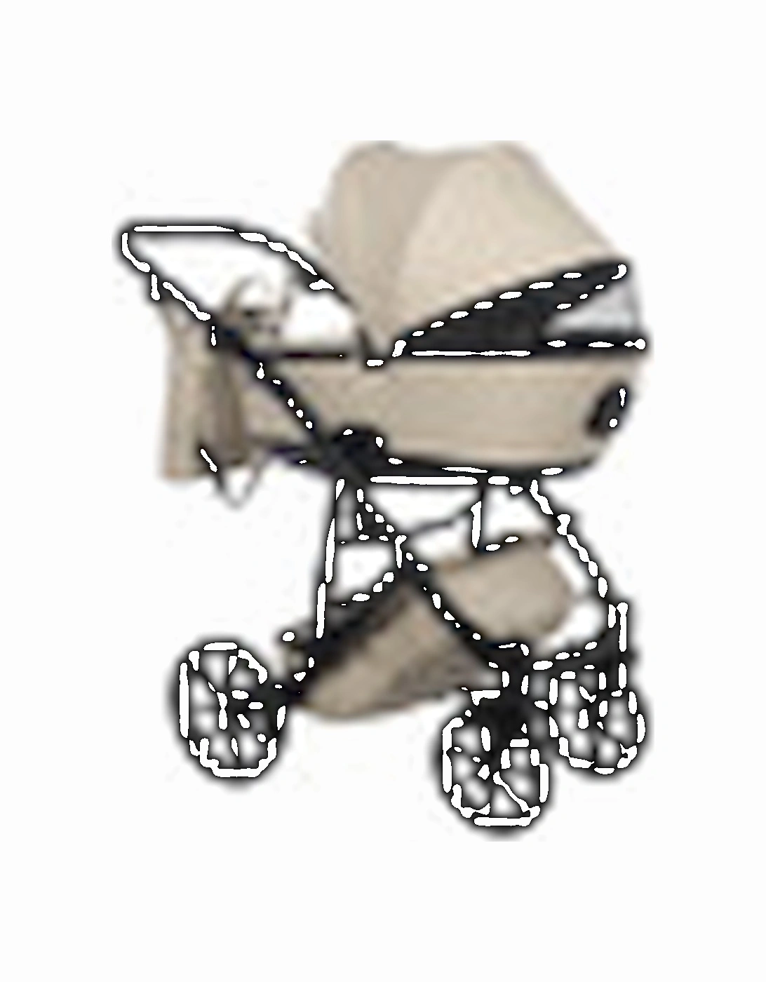 Space Eco 4 in 1 Travel System - Latte