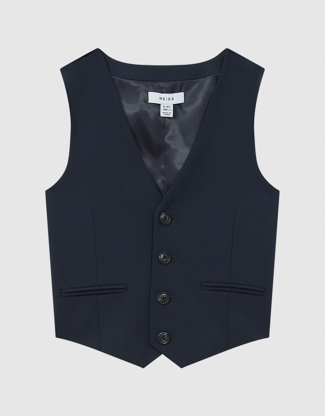 Wool Blend Waistcoat, 2 of 1