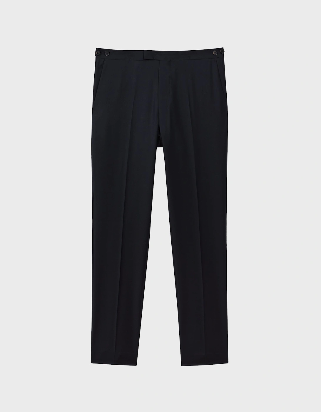 Atelier Wool-Cashmere Slim Fit Adjustable Trousers, 2 of 1