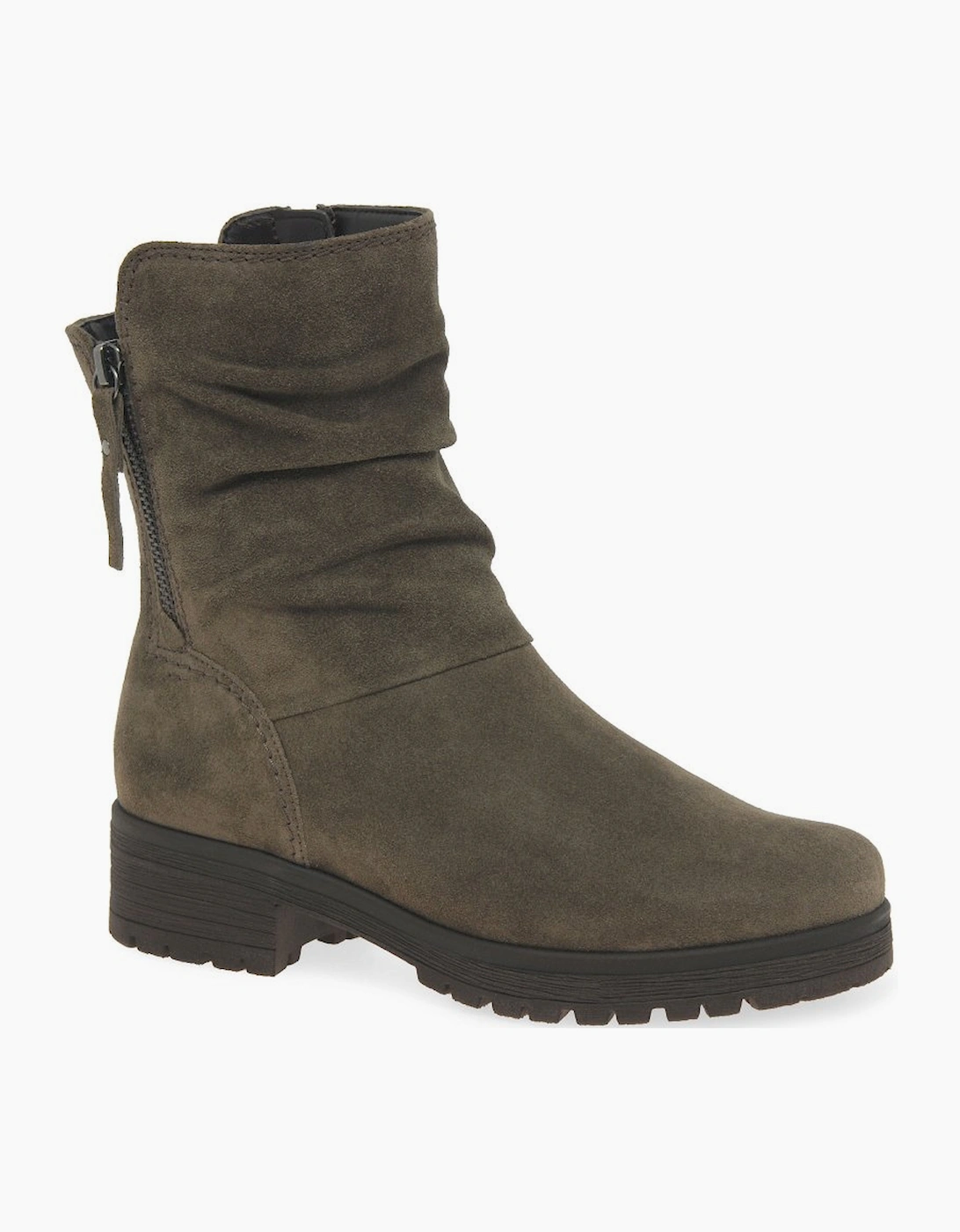 Gabor Women's Brown Zola Biker Boots - : Size 7