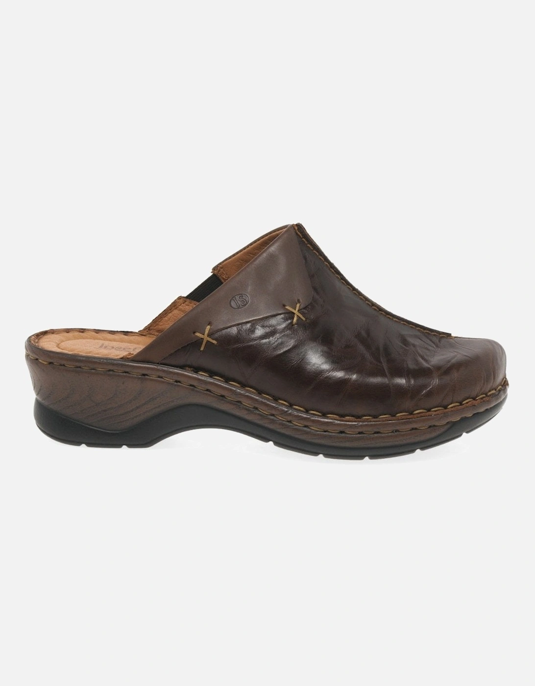 Catalonia Cerys Womens Leather Clogs