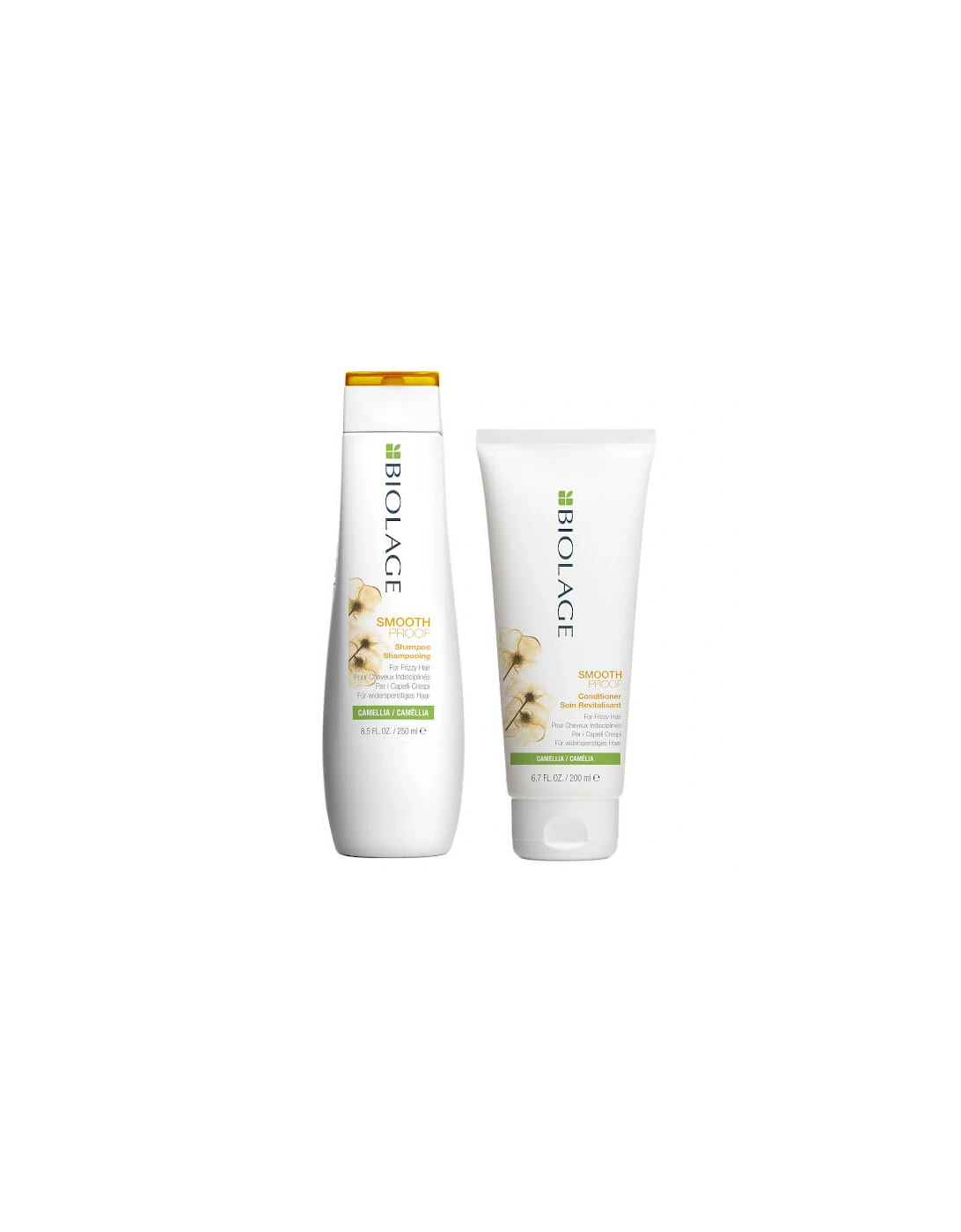 SmoothProof Shampoo (250ml) and Conditioner (200ml) Duo Set for Frizzy Hair - Biolage, 2 of 1