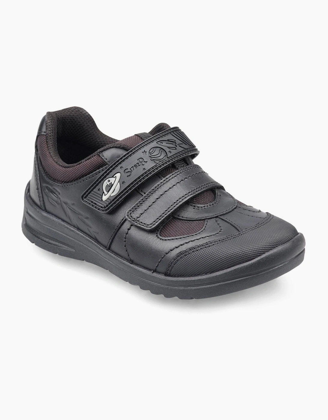 Start-Rite Boy's Rocket Boys School Shoes - Black - Size: 12.5/F (Standard)