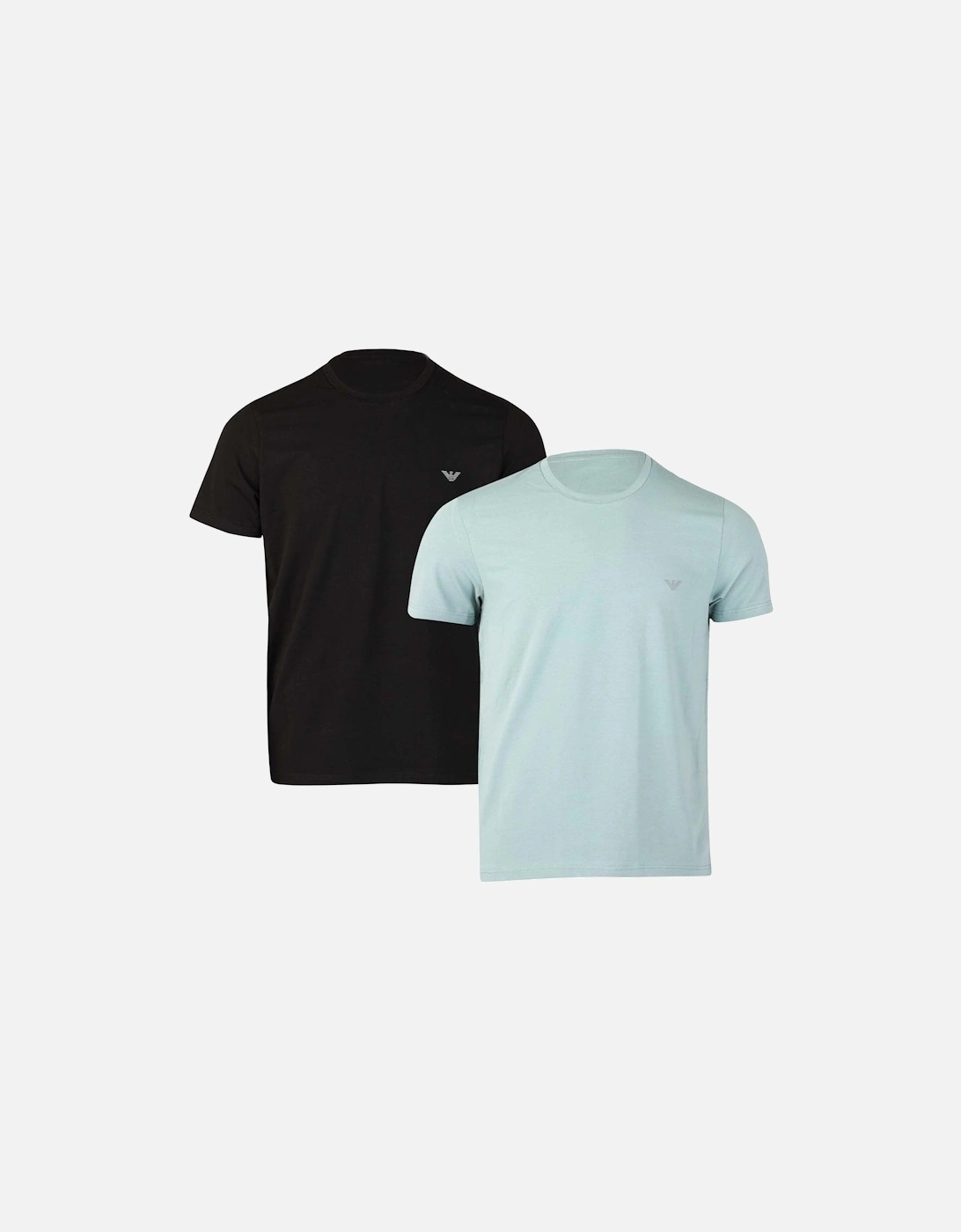 Mens 2 Pack Lounge T-Shirts, 3 of 2