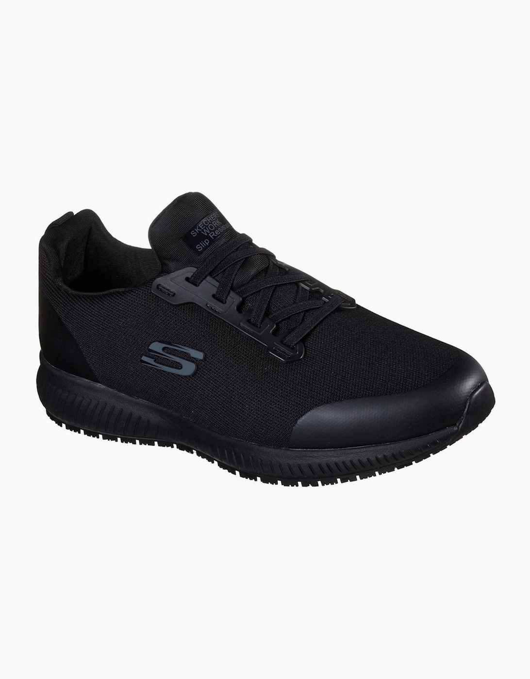 Skechers Men's Black Squad Sr Myton Occupational Shoe - Size: 12