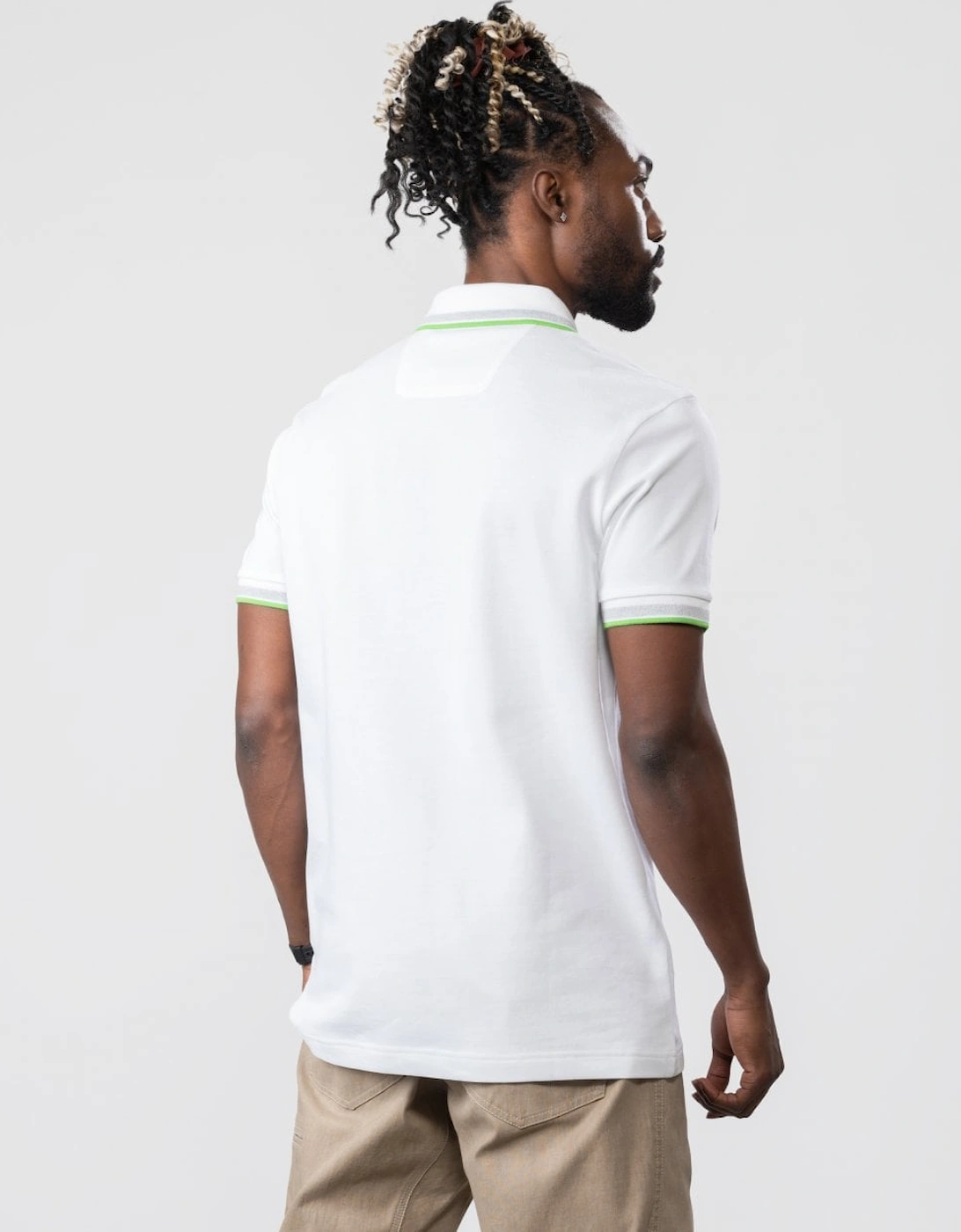 BOSS Green Paddy Contrast Mens Polo