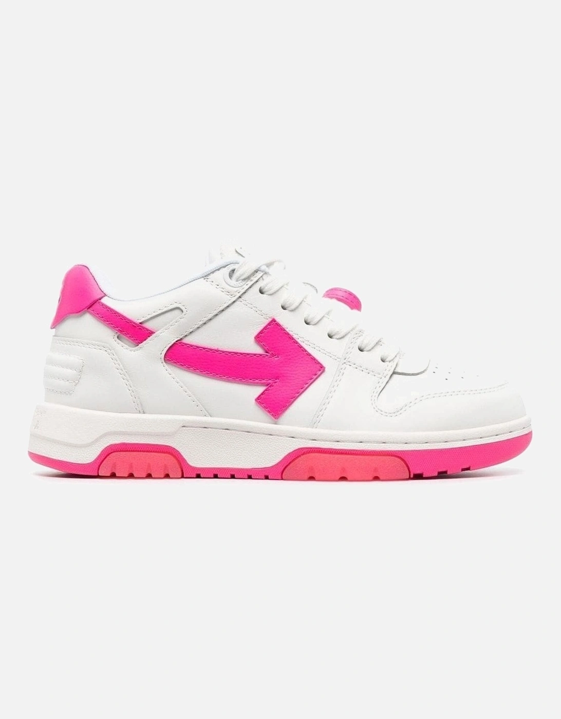 Womens Out Of Office Sneaker White/Pink, 5 of 4