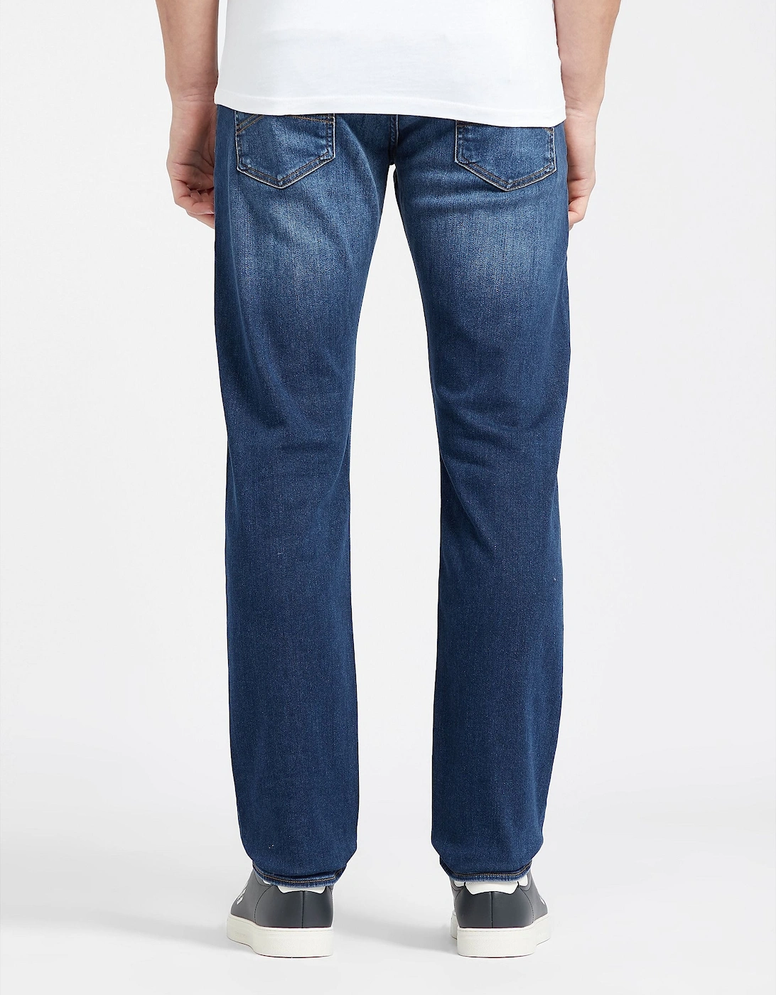 Mens J13 Faded Denim Slim Fit Jeans