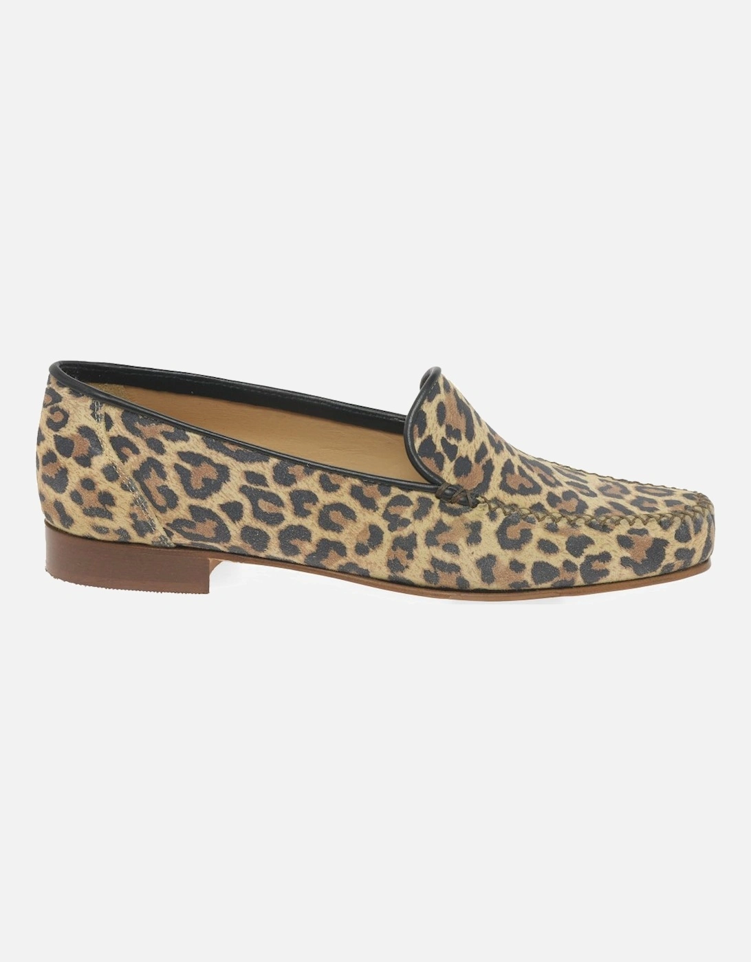 Leopard Womens Moccasins