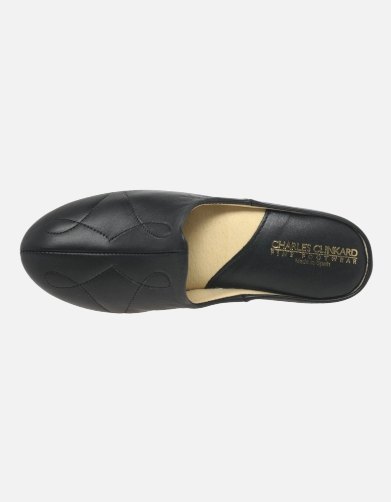 Dulcie Leather Ladies Slippers