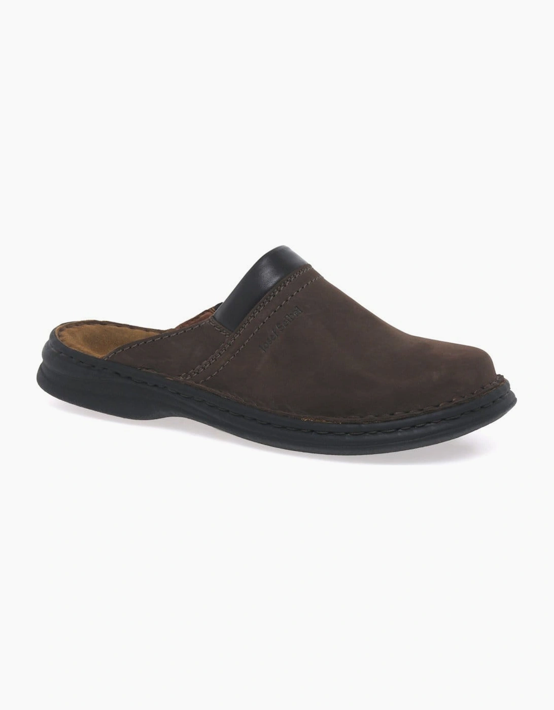 Josef Seibel Men's Max Men's Leather Mules - Brown - Size: 10